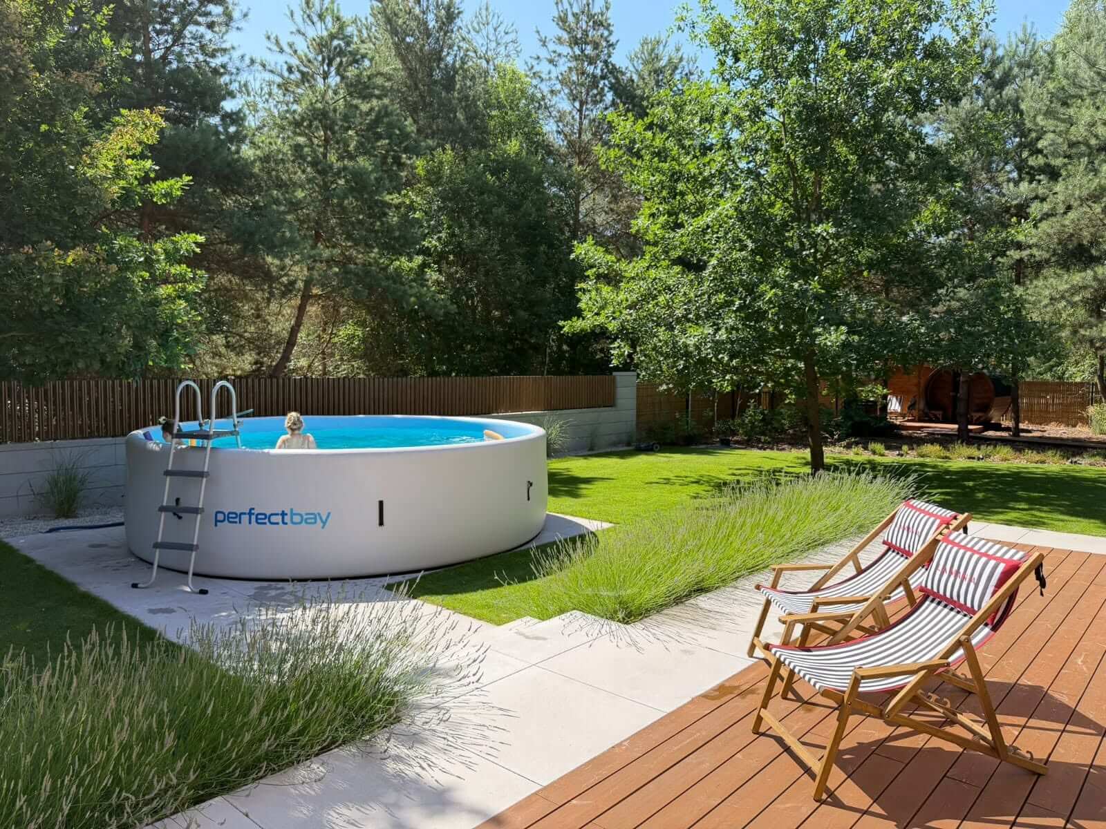 Drop Stitch Pool 460x120 cm – Stabiler Gartenpool von PerfectBay